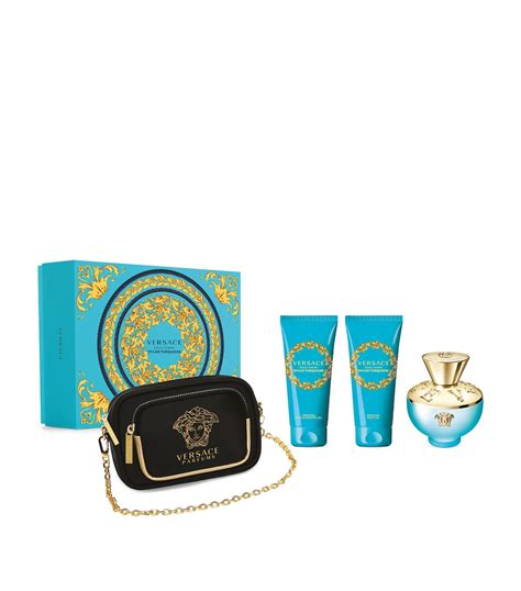 versace dylan turquoise perfume gift set|versace perfume dylan turquoise model.